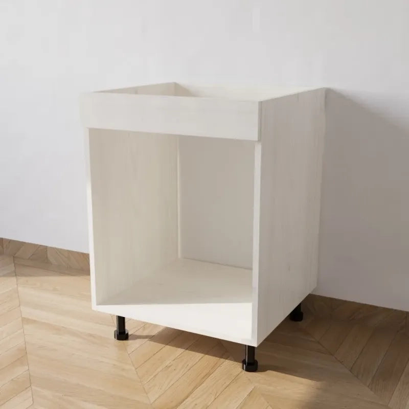 Mobile Base forno il legno L 60 x H 72 x P 55,5 cm in kit colore Larice Bianco