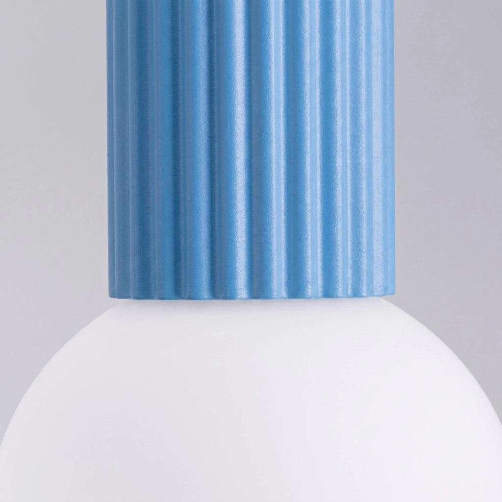 Plafoniera HALO azzurro IP44