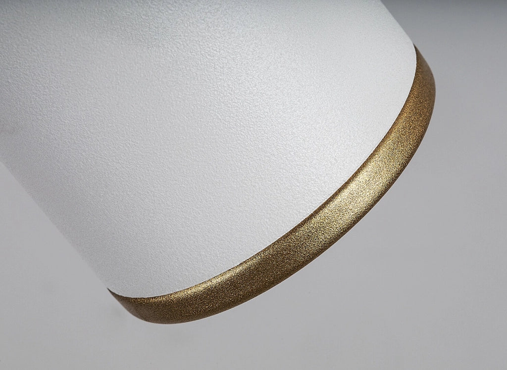 Applique Nolie 1xGU10 bianco/oro Rabalux