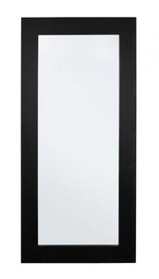 Specchio Rettangolare Legno Nero Moderno da Interno 82x172 - YOUNG