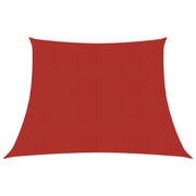 Vela ombreggiante/ombrellone 160 g/m² HDPE 4/5 x 3 m rosso 02_0009276