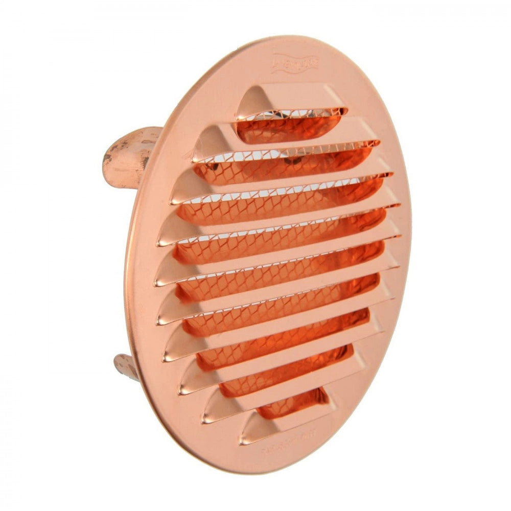 First 125mm griglia in rame tonda imbocco serie s
