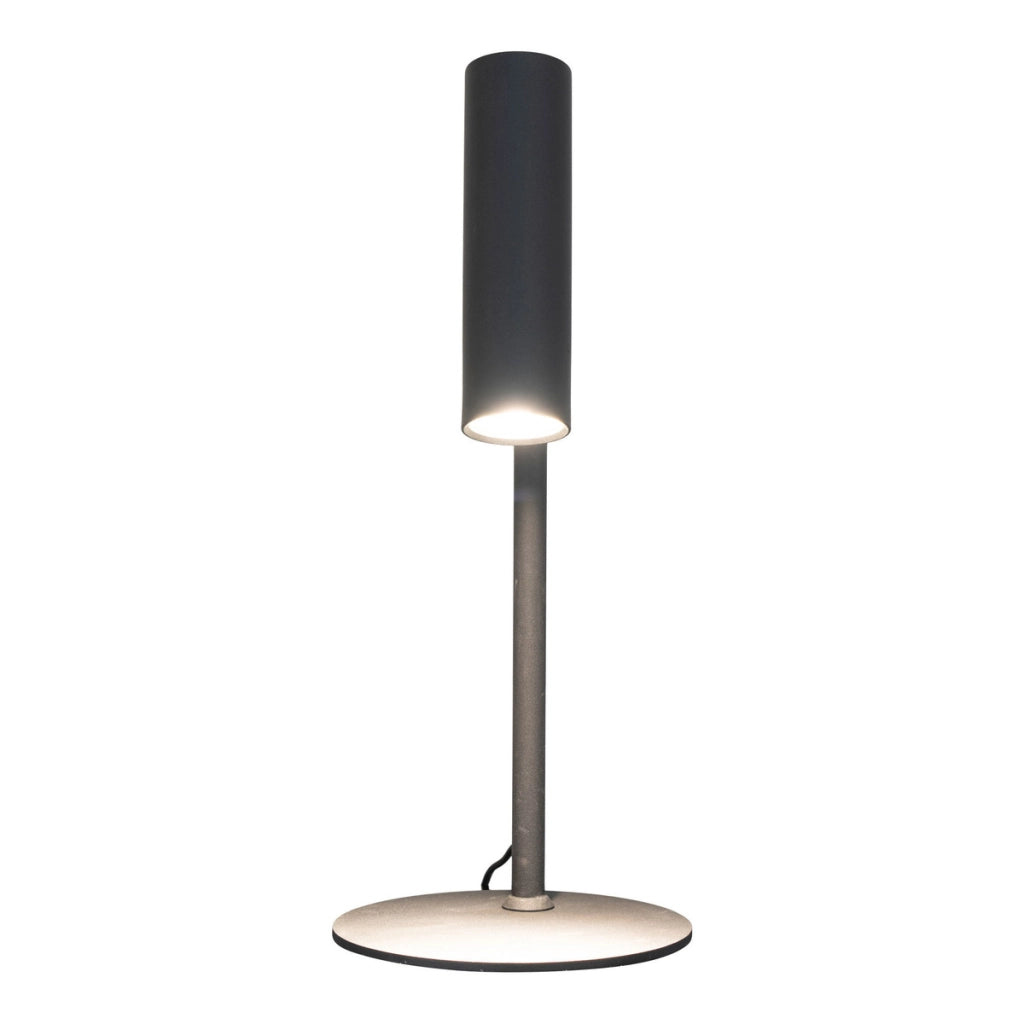 Lampada da Tavolo Parigi, Nero, Metallo, 20x20x47 cm