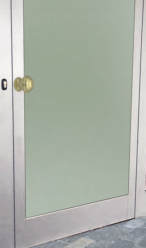 Maniglia su rosetta tonda SAGUATTI  271/60BQ in alluminio oro lucido