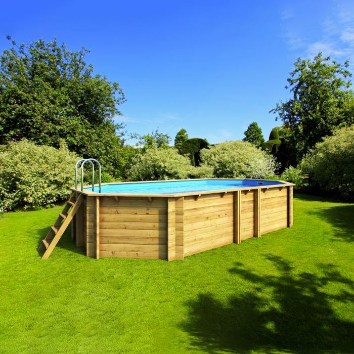 Piscina in legno NaturalWood BWT TROPIC +540 - 5,23 x 3,13 x h.1,20 m
