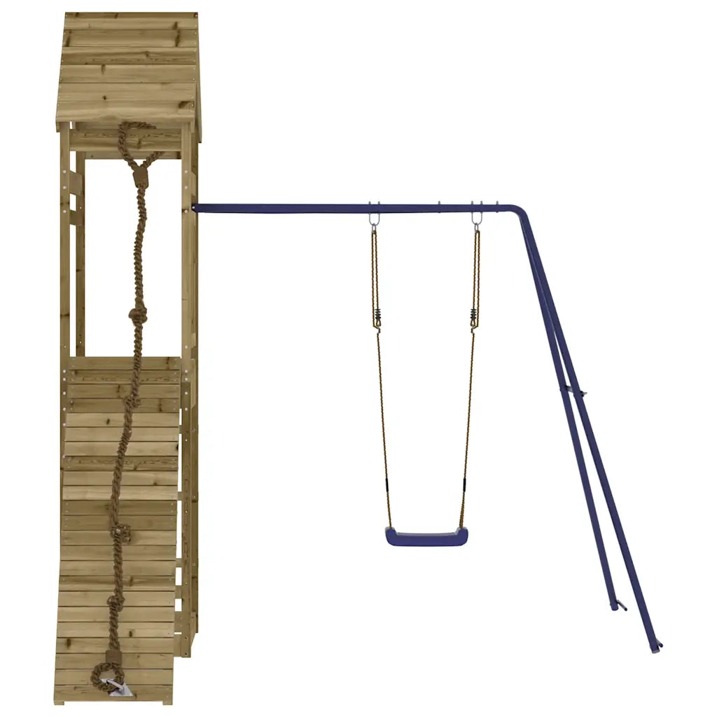 Set da Gioco da Esterno in Legno di Pino Impregnato 3156924