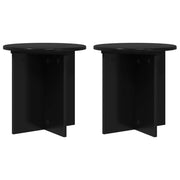 Supporto per piante | Sostegno per piante 2 pz Nero 40 x 40 x 40 cm