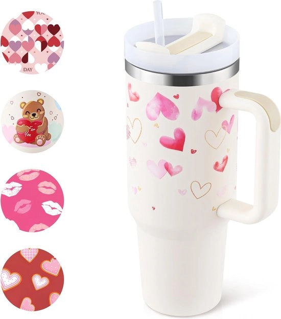 Vacuum thermos 1180 ml, doppio strato, acciaio inossidabile, beveraggio in vacuo, tazza per caffè per uso domestico o all'aperto