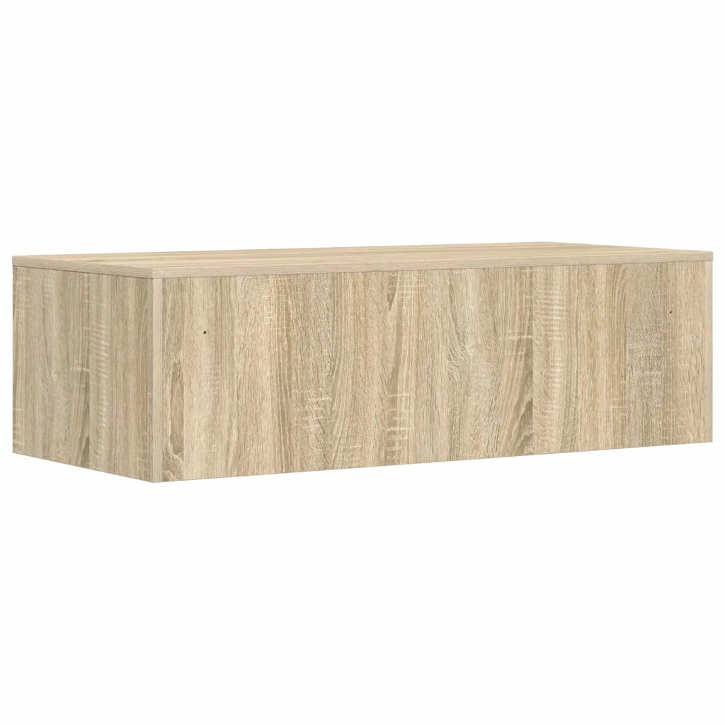 Scrivania a parete Rovere Sonoma 100 x 45 x 30 cm 891402