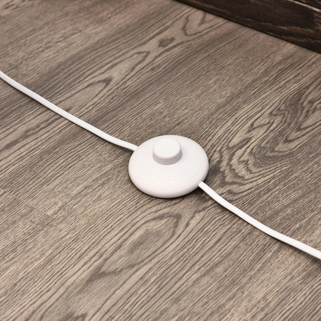 Lampada da Terra Moderna per Soggiorno Camera da Letto ¨C zephmum ¨C 120 cm Bianco