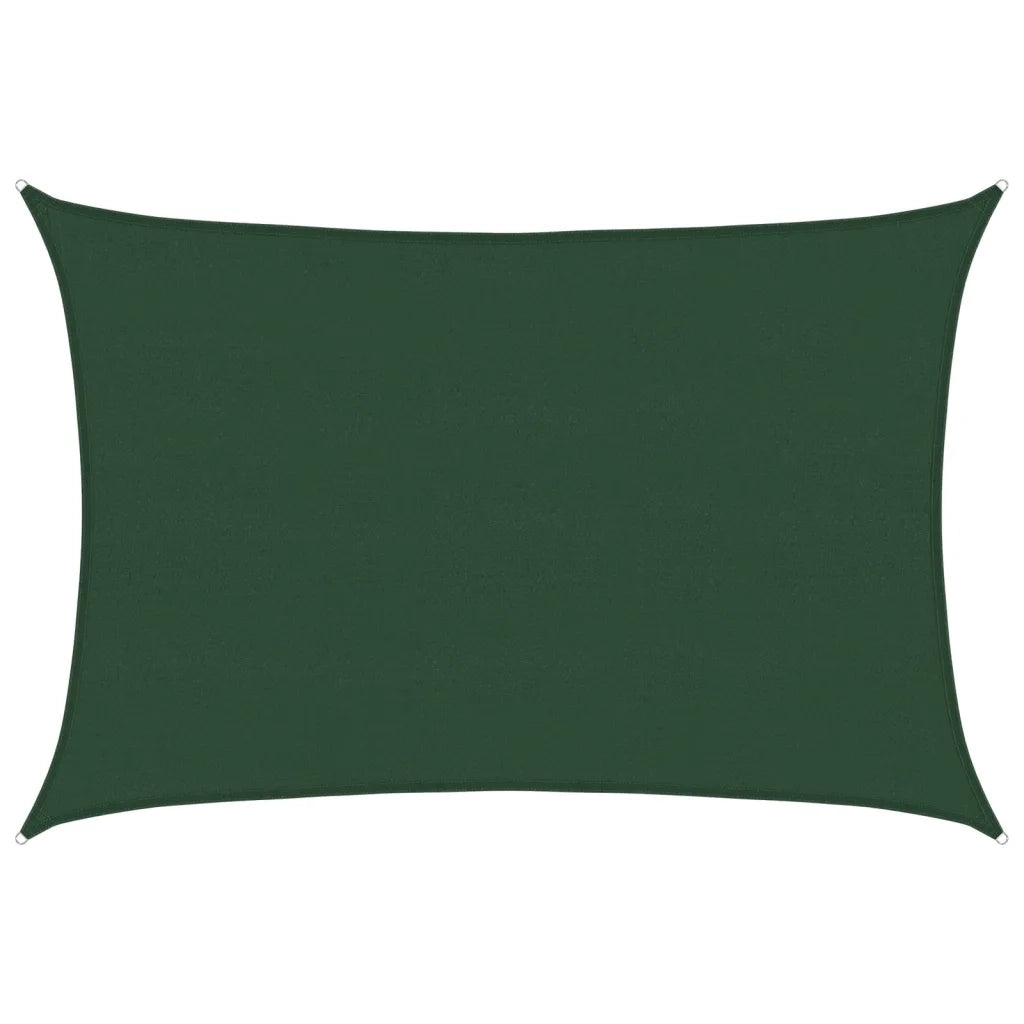 Vela Parasole 160 g/m² Verde Scuro 5x6 m in HDPE 311466