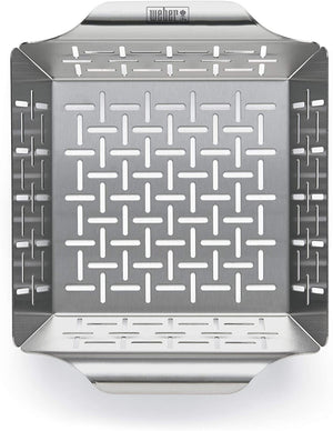 Vassoio Cesto Delux per Verdure Barbecue Gas o Carbone Weber 6481