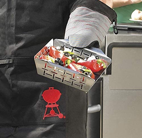 Vassoio Cesto Delux per Verdure Barbecue Gas o Carbone Weber 6481