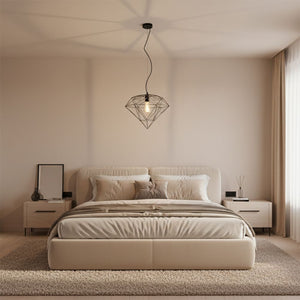 Lampada Pensile Metallo Loft Black APP563-1CP