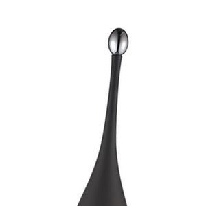 Portascopino sospeso nero opaco