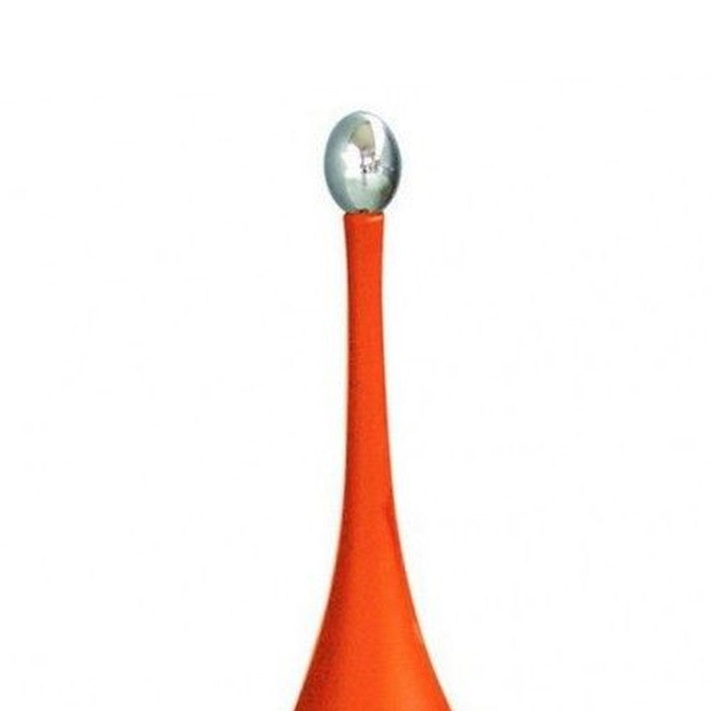 Portascopino sospeso arancio