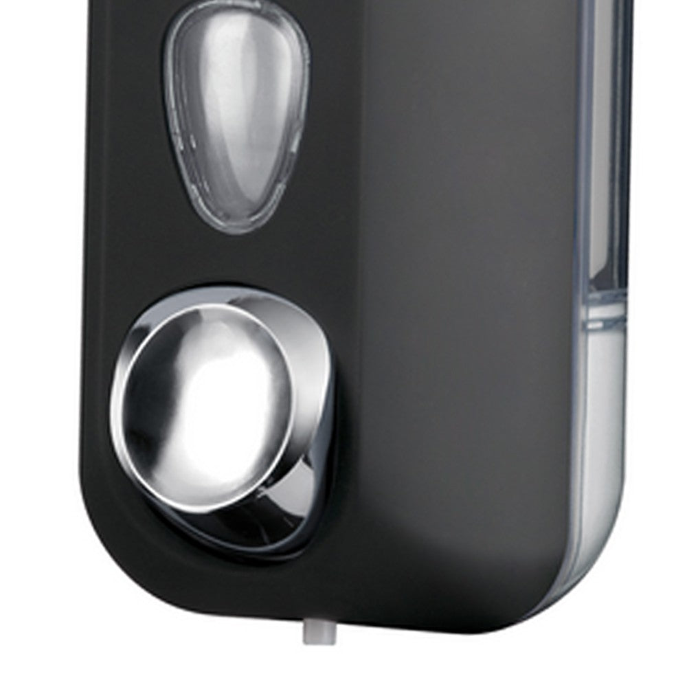 Dispenser sapone nero opaco