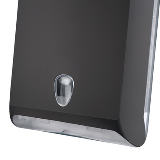 Dispenser carta asciugamani nero opaco