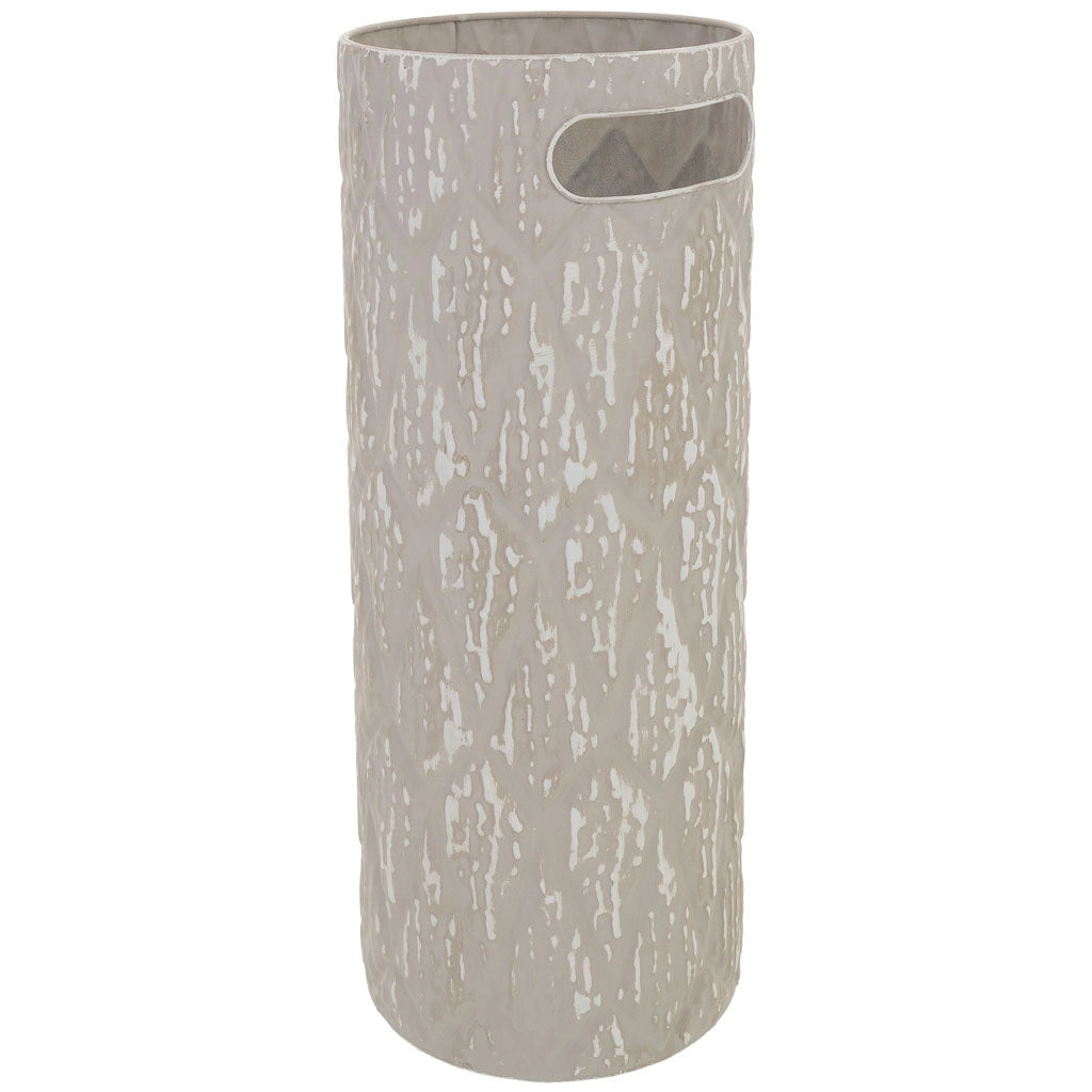 Portombrelli in metallo grigio 20,5x20,5x50,5h cm