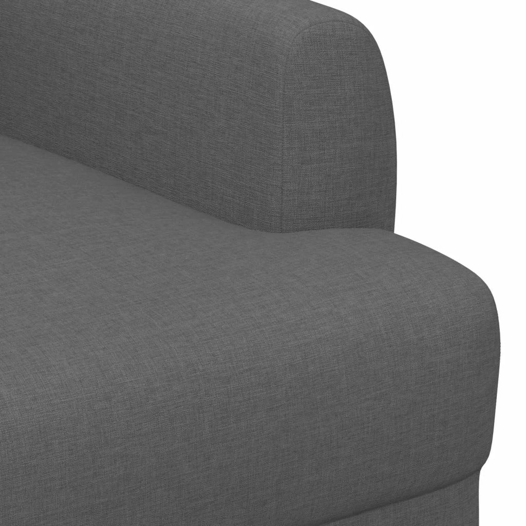 Loveseat con bottoni imbottiti Grigio Scuro 116 x 67 x 80 cm 42041776