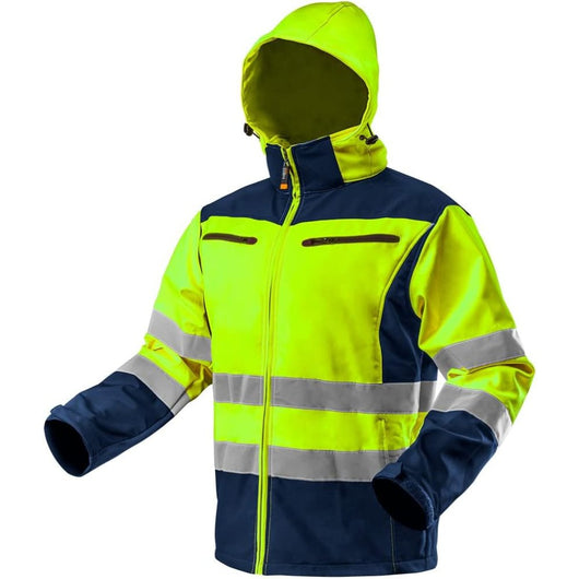 Topex 81-700-l giacca da lavoro alta visibilità  in softshell co