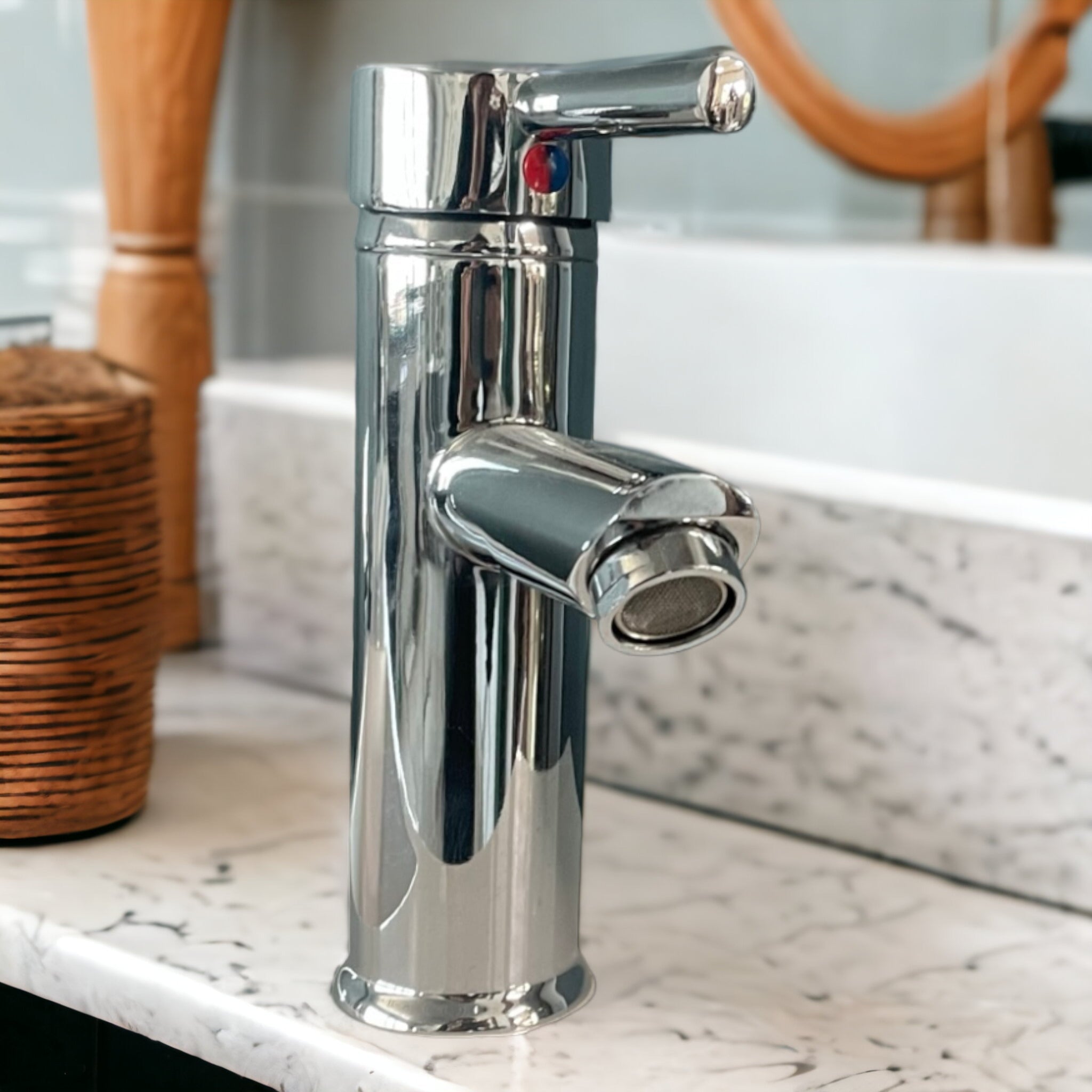 SET COMPLETO RUBINETTERIA LAVABO E BIDET