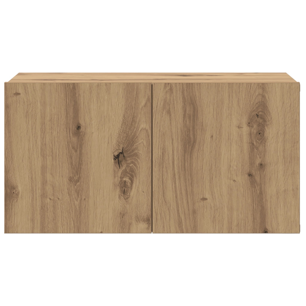 Set di mobili TV Rovere artigianale MDF Medio Mobile TV