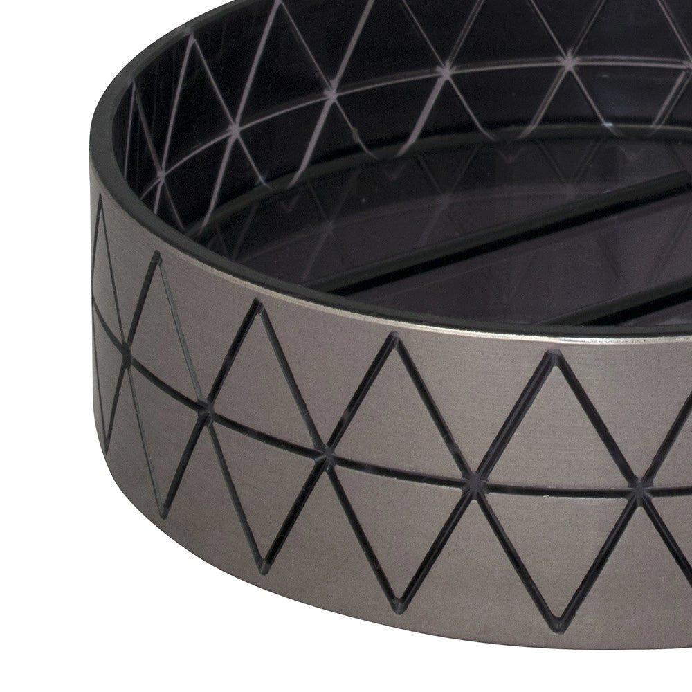 Porta sapone serie bridge color argento