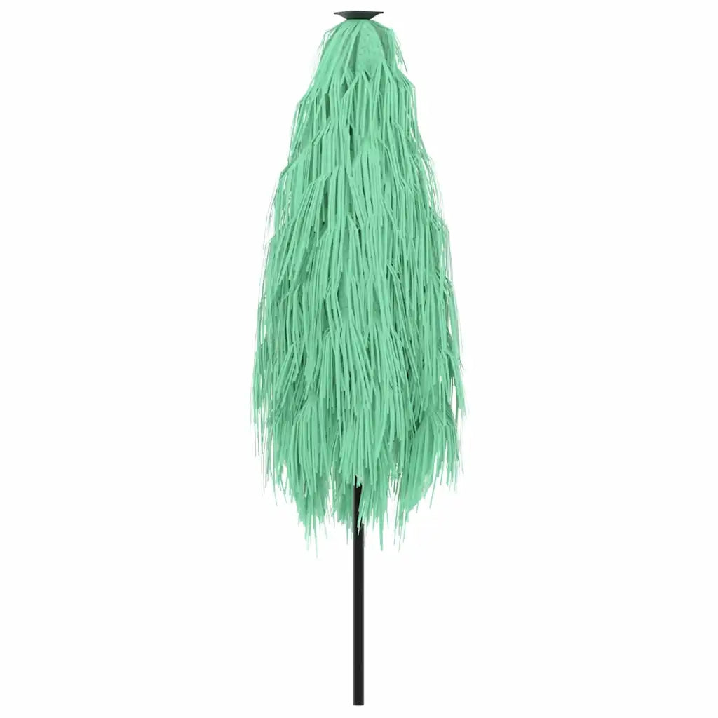vidaXL Ombrellone da Giardino con Palo in Acciaio Verde 268x268x226 cm
