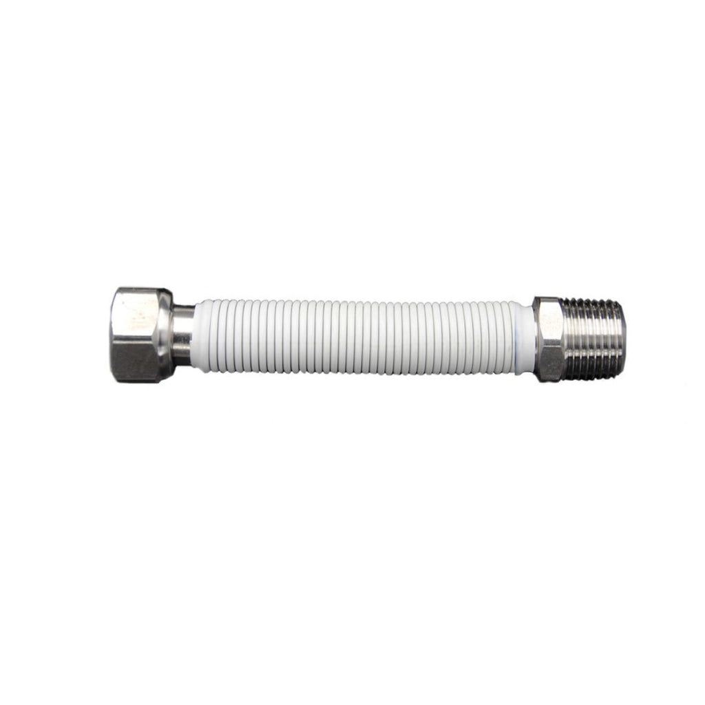 FLESSIBILE ESTENSIBILE RIVESTITO PER ALLACCIAMENTO ACQUA CALDAIE A GAS- mm 220/420 12-1/2x1/2- ATON- pezzi 1