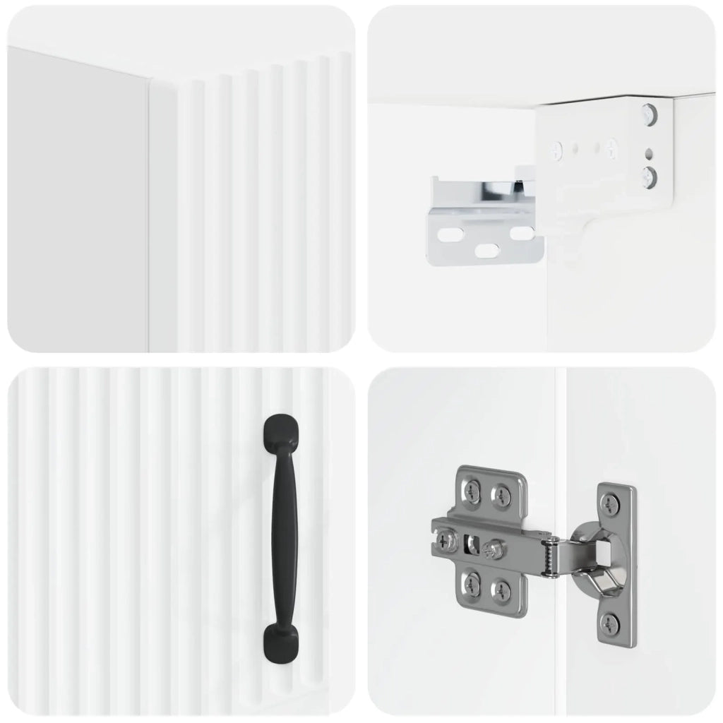 Armadio da bagno a muro HOORN Bianco 30 x 31 x 59 cm 897245
