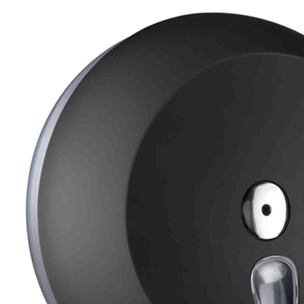 Porta carta igienica rotolone nero opaco