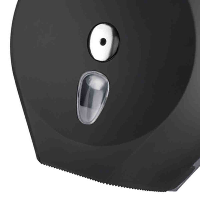 Porta carta igienica rotolone nero opaco