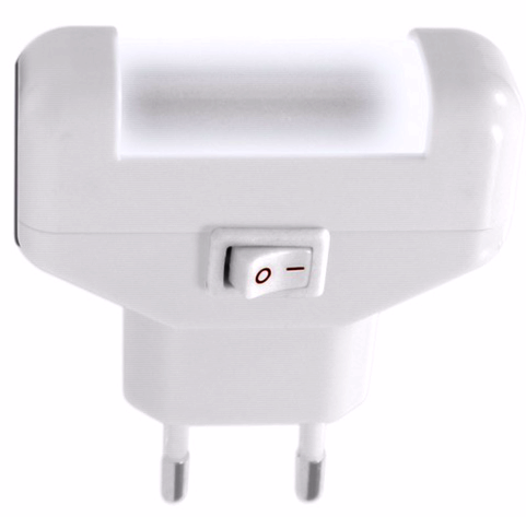 Luce notturna neon di presenza con interruttore