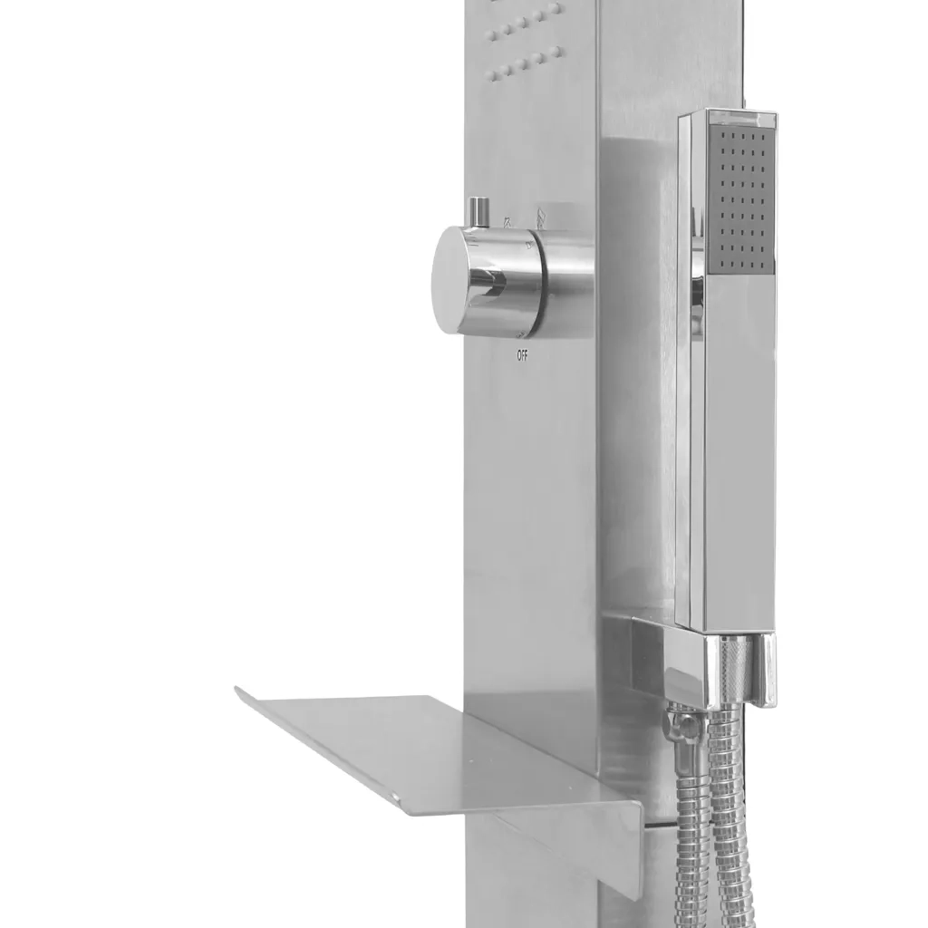 Doccia da Giardino in Acciaio Inox Quadrata CFW2544636