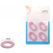 Trade Shop - Confezione 4 Pz Cerotti Per Calli Protezione Cura Piedi 4.5cm In Silicone 53492a -