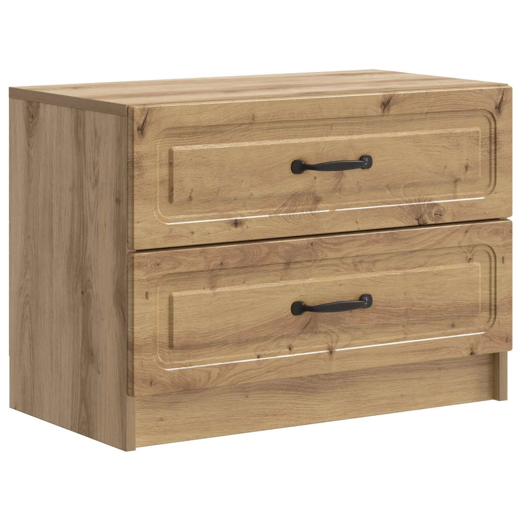 Armadio da Notte Rovere Artigianale 62 x 34,5 x 44,5 cm 895704