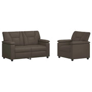 Set di divani 2 pcs Grigio Similpelle 3430521