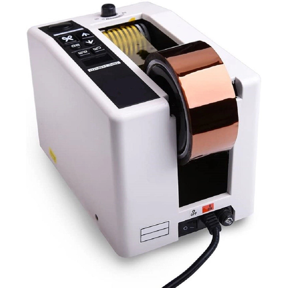 Trade Shop - Dispenser Per Scotch Taglia Nastro Adesivo Elettronico Automatico 220 V Mx-1000 -