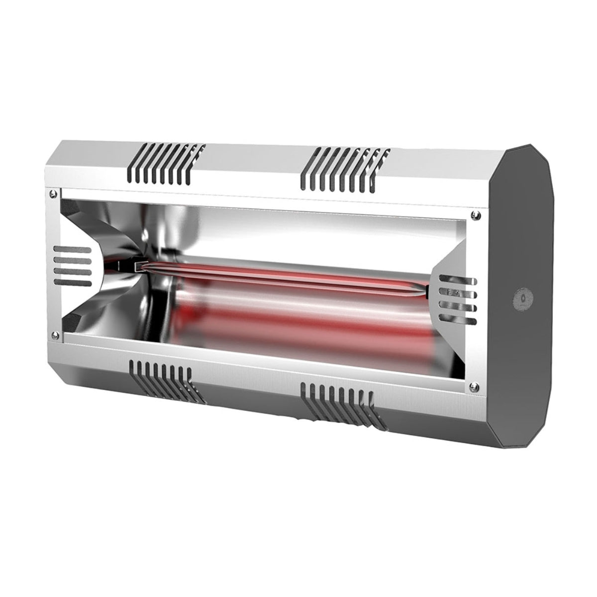 HATOR Silver 79104 Lampada Riscaldatore Infrarossi 2000 W con Staffe Parete | MO-EL