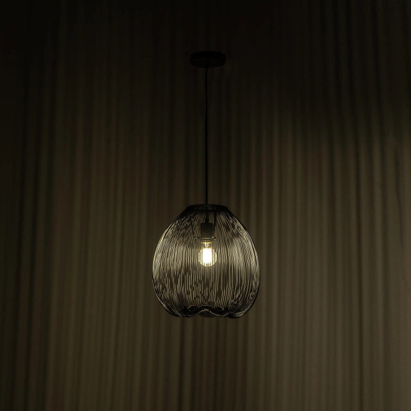 Lampada a sospensione Jaula 35cm X 35cm H 150cm Stones