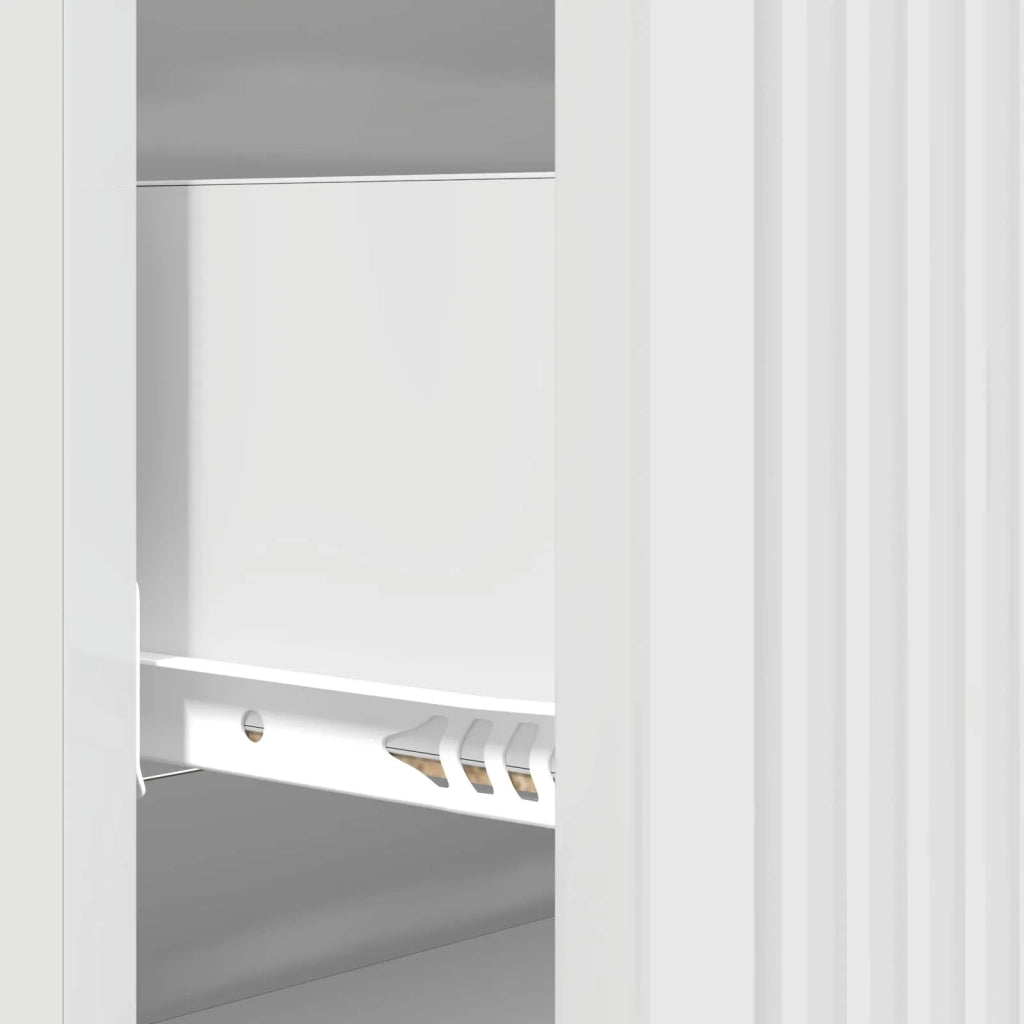 Mobile con Cassetti Bianco Lucido 66 x 34,5 x 90 cm