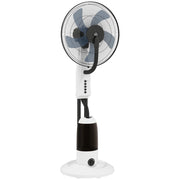 Ventilatore Nebulizzatore Oscillante 90 W ¨C Zephmum ¨C 44,5x120 cm Bianco