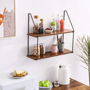 Cassa da cucina a parete - Set di decorazione a parete sorprendente da 2