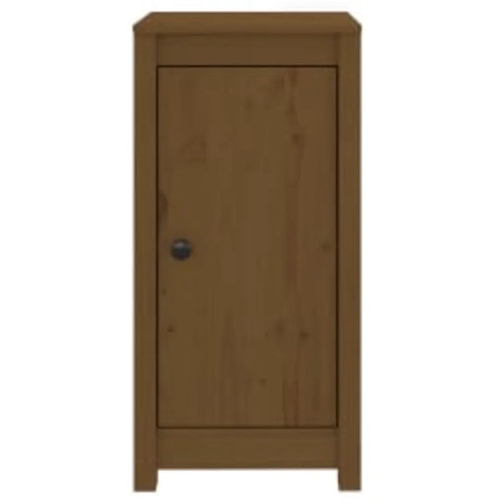 Credenze 2 pz | Madia | Buffet da pranzo | Armadio da pranzo Ambra 39x35x80 cm in Legno Massello di Pino