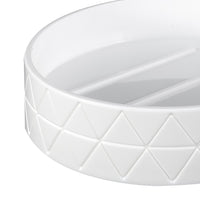 Portasapone serie bridge bianco