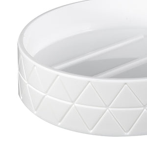 Portasapone serie bridge bianco