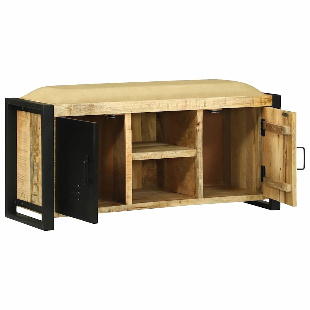 Armadio Panchina Marrone Legno massello di mango 4013617