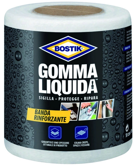 Uhu Bison GOMMA LIQUIDA BOSTIK BANDA RINFORZANTE cm. 10x10 mt.