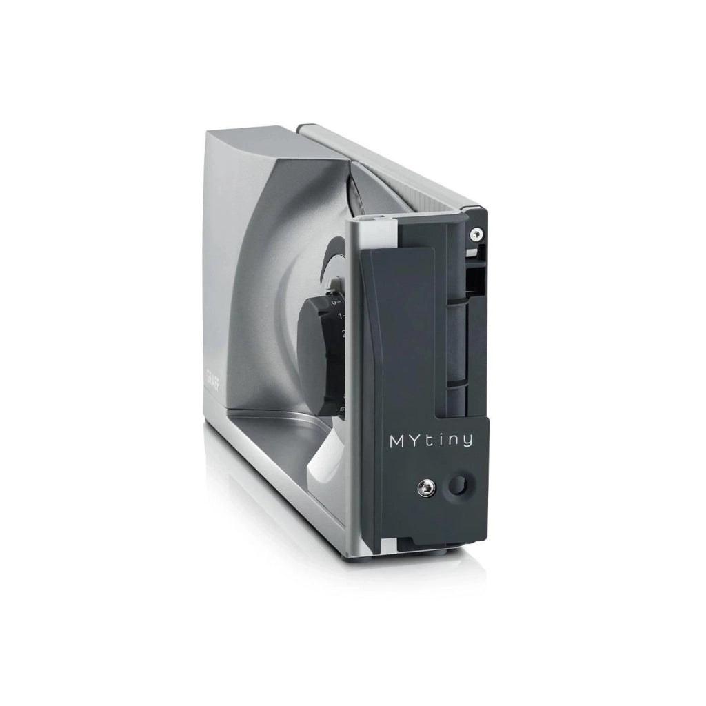 Graef MT1000EU MYtiny Affettatrice Elettrica Pieghevole lama 170 mm taglio 0-15 mm 170W colore Argento